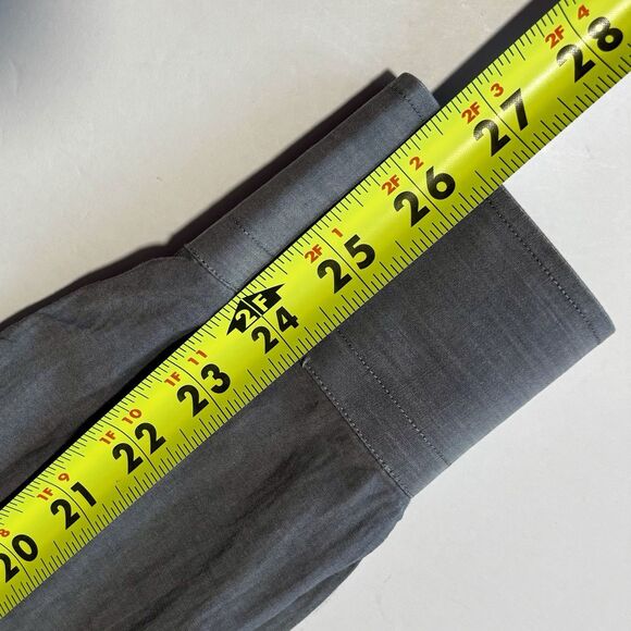 Valentino Tailored Fit Blue Button Up Shirt Men's Size 38-15 Medium Work Casual - Picture 8 of 10